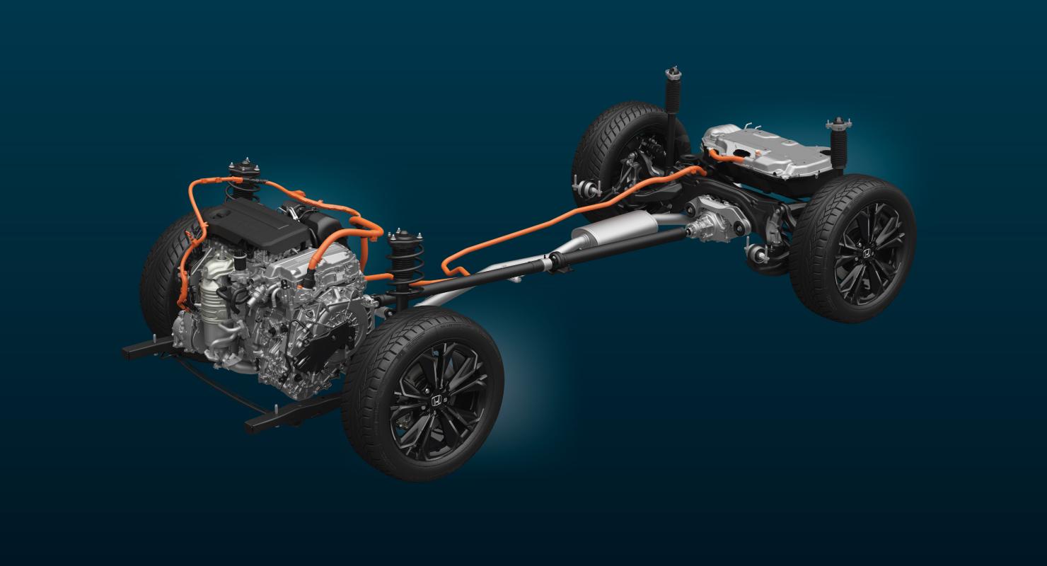 ĐỘng cơ vận hành CR-V Hybird